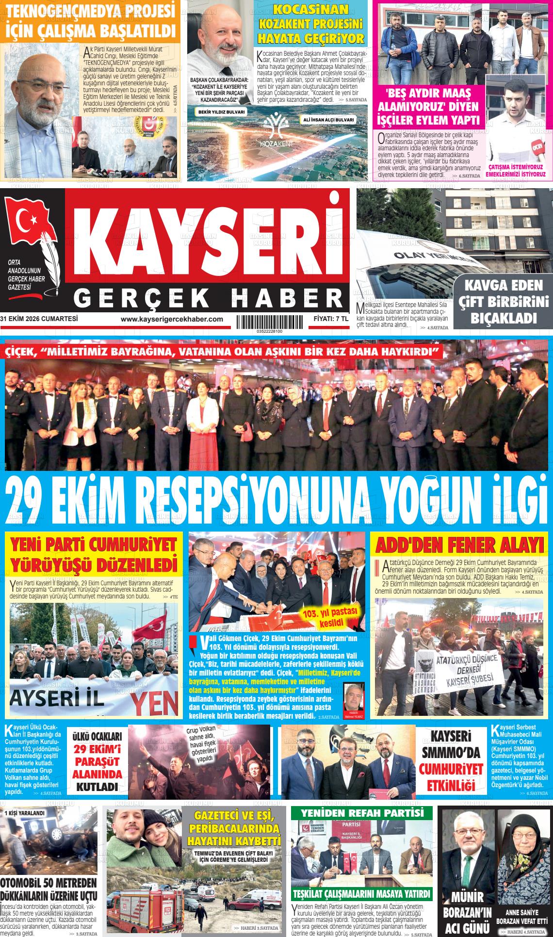 KAYSERİ GERÇEK HABER
