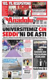 NİĞDE ANADOLU HABER