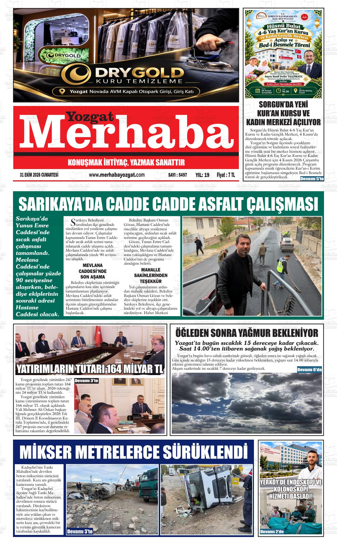 MERHABA YOZGAT