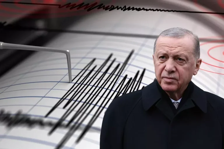 Deprem sonrası Erdoğan’dan iki cümlelik açıklama
